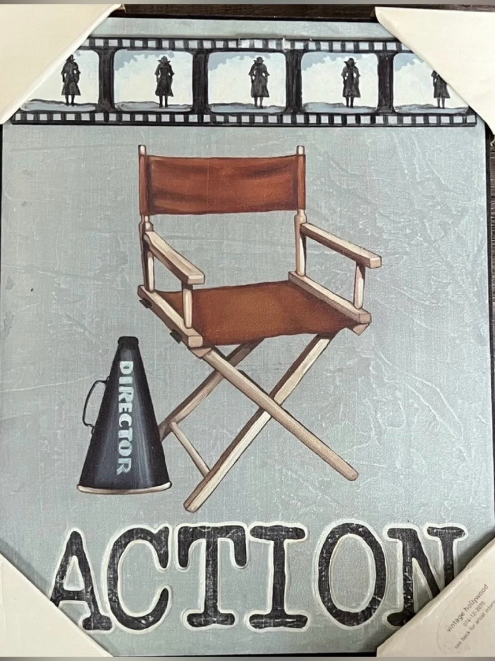 New Vintage Hollywood Canvas Wall Art